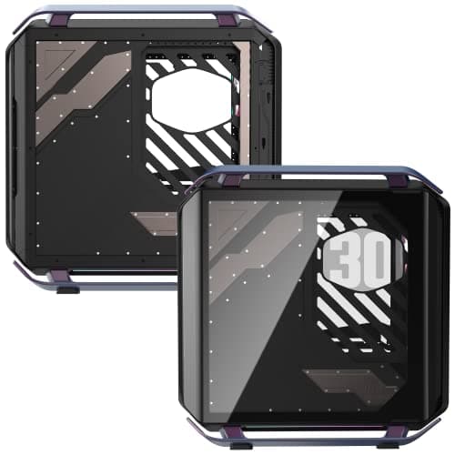 Cooler Master Cosmos Infinity 30th Anniversary ATX Full Tower Black / Silver Tempered Glass Side Panel image