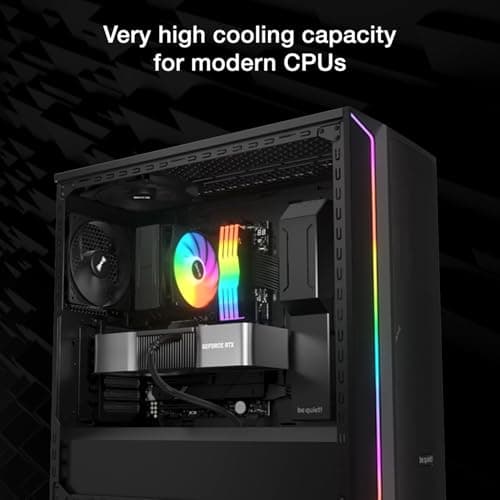 be quiet! Pure Rock 3 LX 61.8 CFM Air 155mm Black image