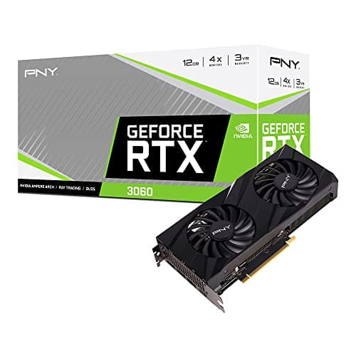 PNY VERTO GeForce RTX 3060 12GB GDDR6 Black main image