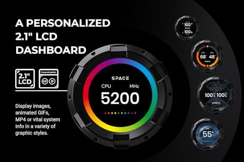 ID-COOLING SL240 Water 240mm 78 CFM Black image