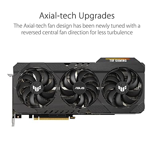 Asus TUF GAMING OC GeForce RTX 3080 Ti 12GB GDDR6X Black image
