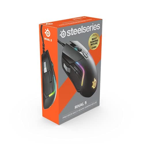 SteelSeries Rival 5 Wired Optical Gaming Mouse image