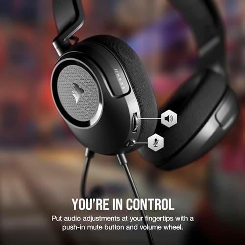 Corsair HS35 v2 Closed-Back Gaming Headset image