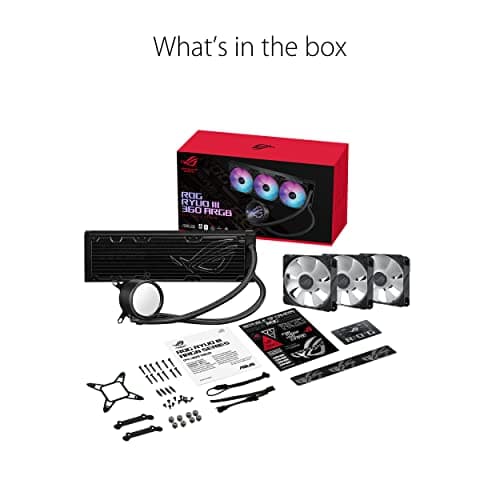 Asus ROG RYUO III Water 360mm ARGB Black 70.07 CFM image