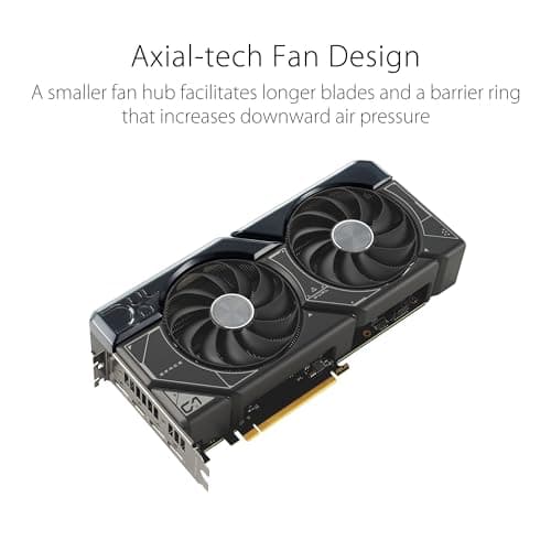 Asus GeForce RTX 4070 Ti SUPER DUAL OC 16GB GDDR6X Black image
