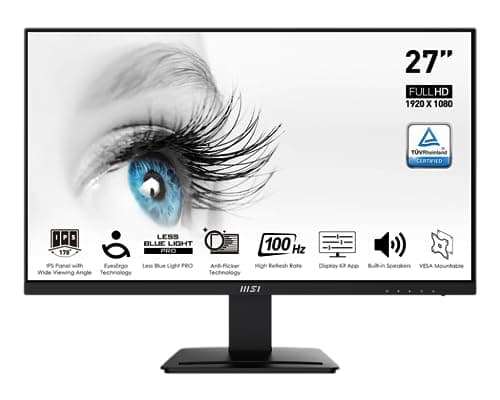 MSI Pro 27" 1080p 100Hz IPS Monitor image