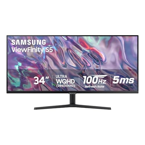 Samsung ViewFinity S50GC 34" 3440x1440 100Hz VA Monitor image