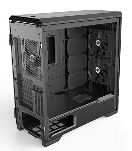Phanteks Eclipse P600S ATX Mid Tower Black with Tinted Tempered Glass Side Panel and USB 3.2 Gen 2 Type-C, USB 3.2 Gen 1 Type-A Front Panel image