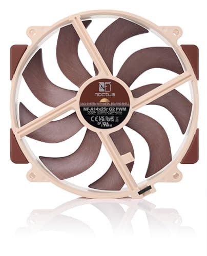 Noctua NF-A14x25r G2 140mm Brown PWM 91.58 CFM image