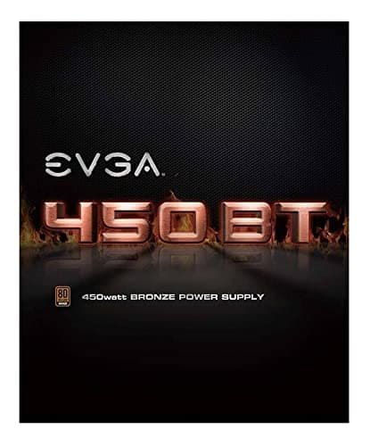 EVGA 450 BT 450 W 80+ Bronze Certified ATX Power Supply image