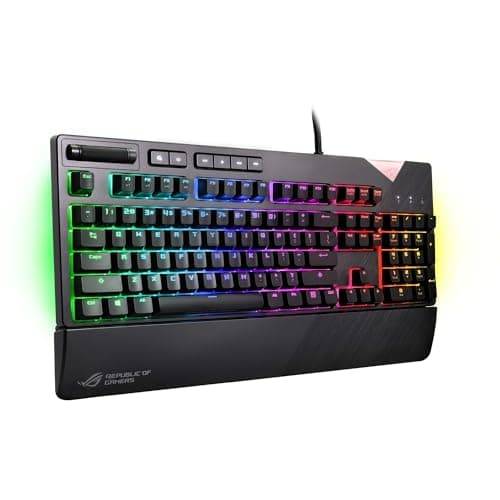 Asus ROG Strix Flare RGB Wired Cherry MX Brown Mechanical Gaming Keyboard image