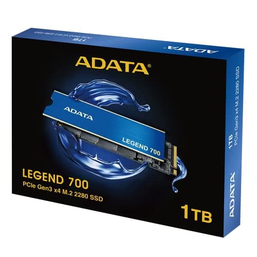 ADATA LEGEND 700 1TB SSD M.2-2280 PCIe 3.0 x4 NVMe image