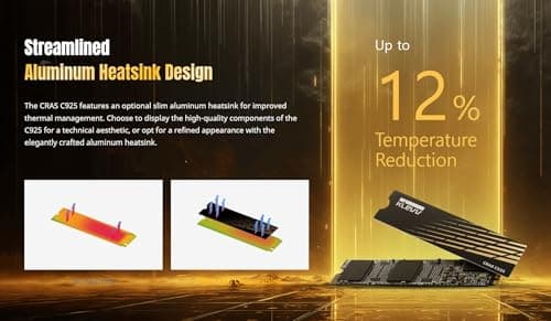 Klevv CRAS C925 1TB SSD M.2-2280 PCIe 4.0 x4 NVMe image