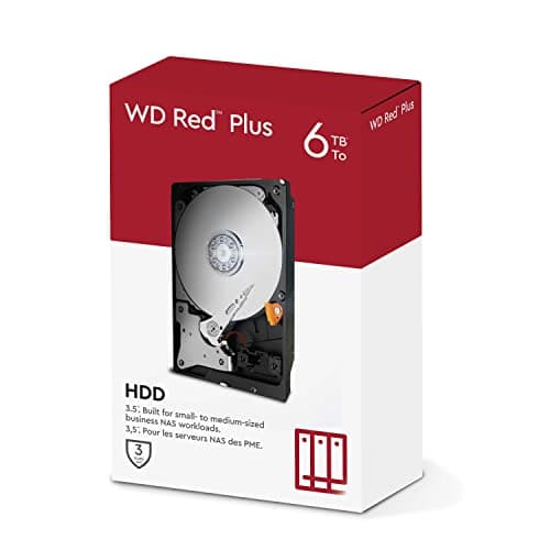 Western Digital Red Plus 6TB 3.5" HDD SATA image