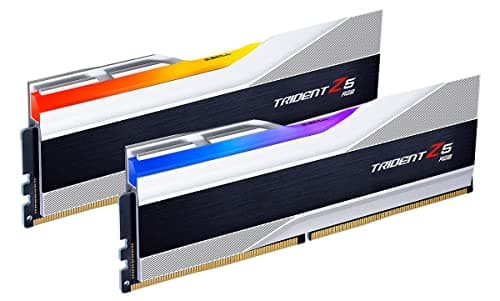 G.Skill Trident Z5 RGB Silver / Black DDR5-8000 CL38 32GB (2x16GB) image