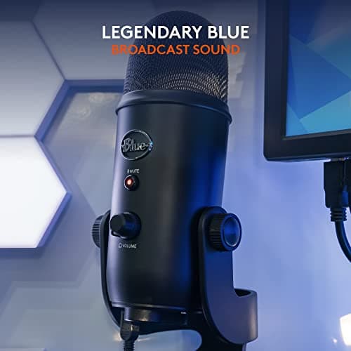 Blue Yeti USB Microphone - Blackout image