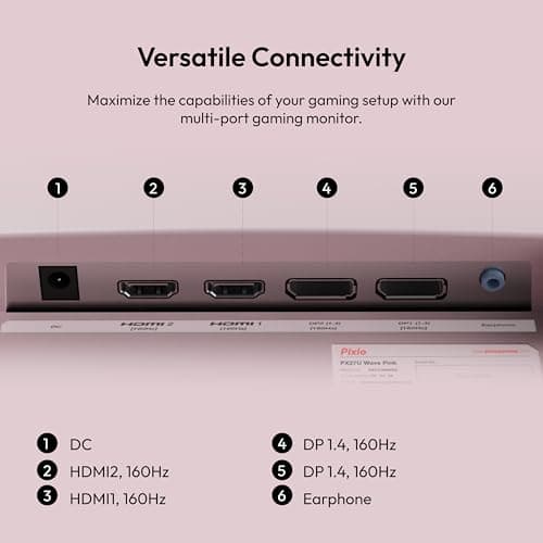Pixio PX27U Wave 27" 4K 160Hz IPS Monitor image