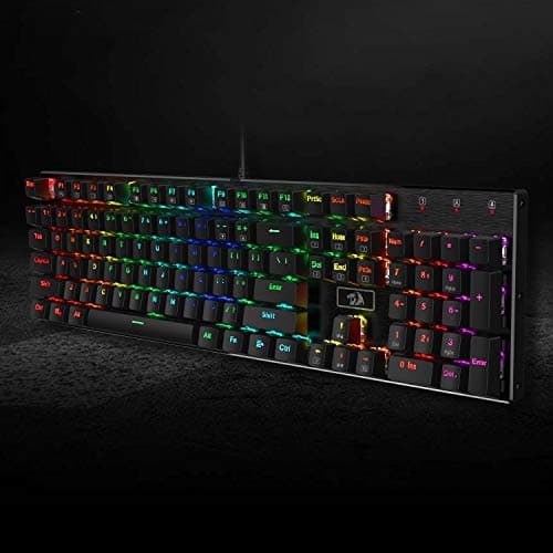Redragon DEVARAIAS K556 RGB Wired Outemu Brown Switch Mechanical Gaming Keyboard image