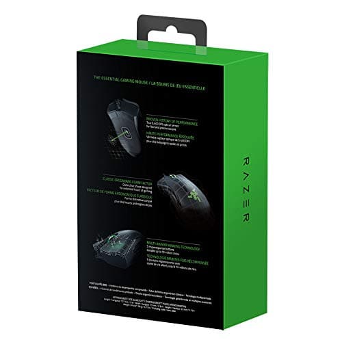 Razer DeathAdder Essential Wired Gaming Mouse - Black image