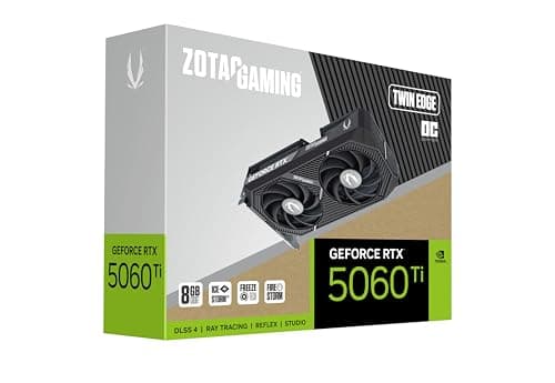 Zotac GAMING Twin Edge OC GeForce RTX 5060 8GB GDDR7 Black image