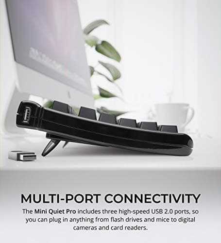 Matias Mini Quiet Pro Wired Mini for PC Keyboard image