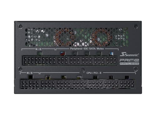 SeaSonic PRIME Fanless Black 700W Fully Modular 80+ Titanium Certified image