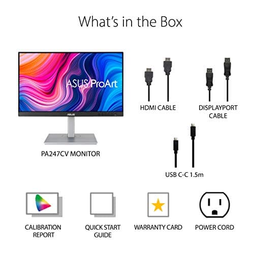 Asus ProArt Display PA247CV 23.8" 1080p 75Hz IPS Monitor image