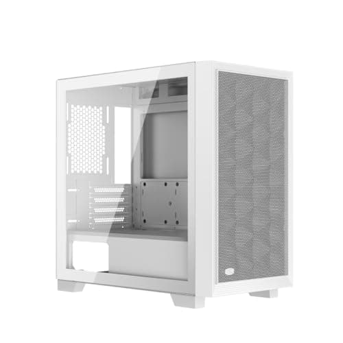 PC Cooler CPS C3D310 ARGB Micro ATX Mid Tower White Tempered Glass Side Panel image