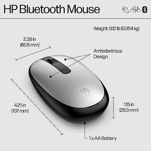 HP 240 Bluetooth Wireless Optical Mouse image