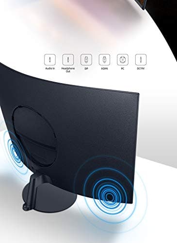 Samsung T55 31.5" 1080p 75Hz VA Curved Monitor image