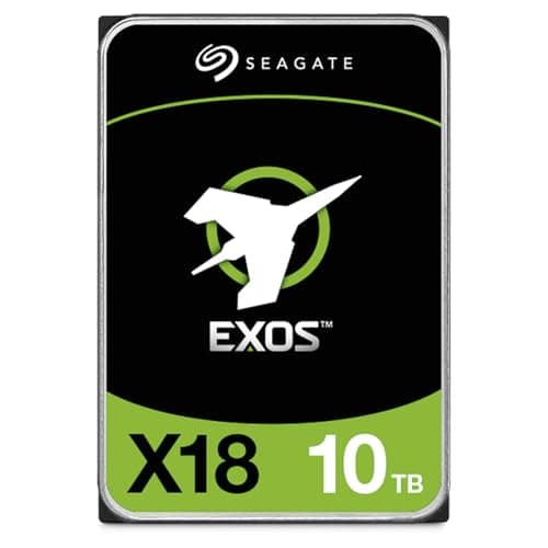 Seagate Exos X18 10TB HDD 7200RPM 3.5" SATA image