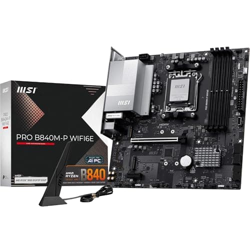 MSI B840 PRO M-P WIFI6E AM5 DDR5 Micro ATX image
