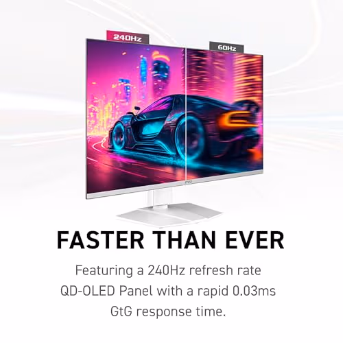 MSI MPG 321URXW 31.5" 4K 240Hz QD-OLED Monitor image