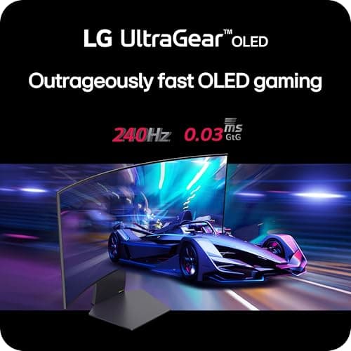 LG UltraGear 34GS95QE-B 34" 1440p 240Hz OLED Monitor image