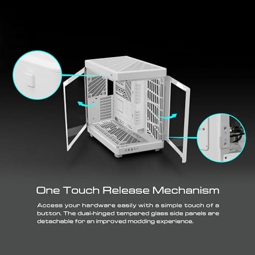 GAMDIAS NESO P1 ATX Full Tower Tempered Glass Side Panel image