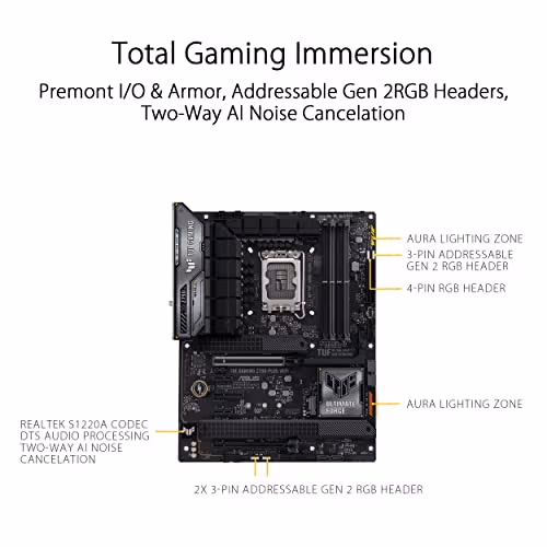Asus Z790 TUF GAMING Z790-PLUS WIFI DDR5 ATX image