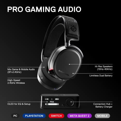 SteelSeries Arctis Pro Closed Gaming Headset image