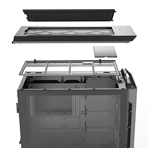 Phanteks Eclipse P600S ATX Mid Tower Black with Tinted Tempered Glass Side Panel and USB 3.2 Gen 2 Type-C, USB 3.2 Gen 1 Type-A Front Panel image