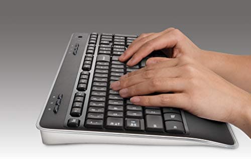 Logitech MK520 Wireless Ergonomic Keyboard With Laser Mouse image