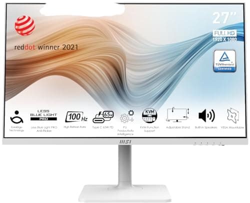 MSI Modern MD272XPW 27" 1080p 100Hz IPS Monitor image