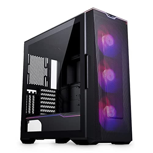 Phanteks ECLIPSE G500A ATX Mid Tower Black Tempered Glass Side Panel DRGB main image