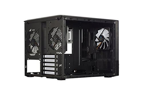 Fractal Design Node 804 Micro ATX Mid Tower Black with Acrylic Side Panel and USB 3.2 Gen 1 Type-A main image