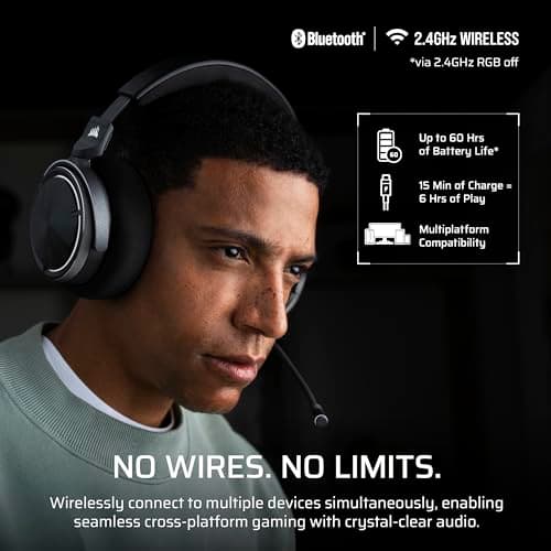 Corsair VIRTUOSO MAX Wireless Gaming Headset image