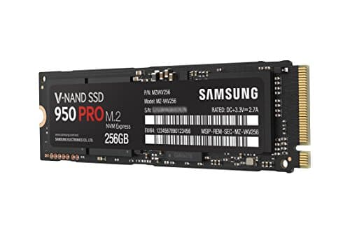Samsung 950 PRO 256GB M.2-2280 SSD PCIe 3.0 x4 NVMe image