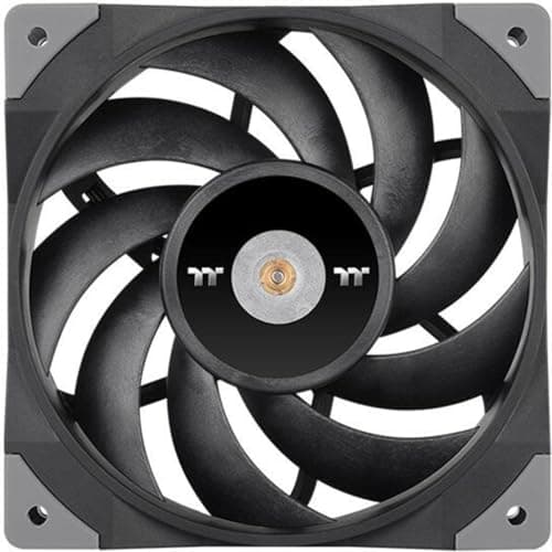 Thermaltake TOUGHFAN 120mm Black PWM 58.35 CFM 1-Pack image