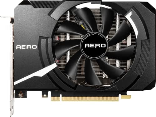MSI GeForce RTX 3060 12GB AERO ITX OC 12GB GDDR6 Black / Silver image