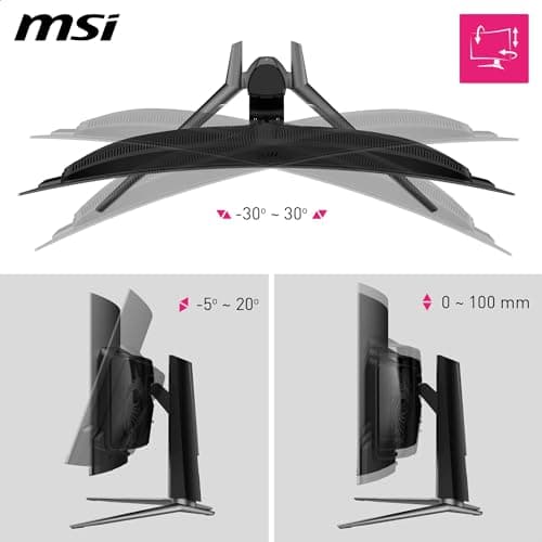 MSI MPG 341CQPX 34" 3440x1440 240Hz QD-OLED Curved Monitor image