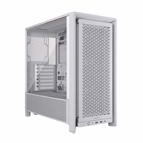 Corsair FRAME 4000D RS Modular Mid-Tower ATX PC Case - White image