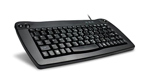 Adesso ACK-5010PB Wired Mini With Trackball Keyboard image