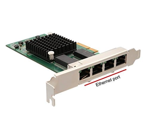 Syba SY-PEX24045 4 x Gigabit Ethernet PCIe x4 image